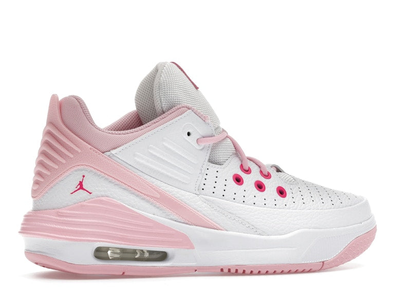 Jordan Max Aura 5 White Fierce Pink Medium Soft Pink (GS)