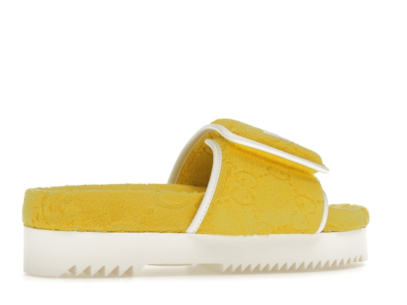adidas x Gucci GG Platform Sandal Yellow (Women's)