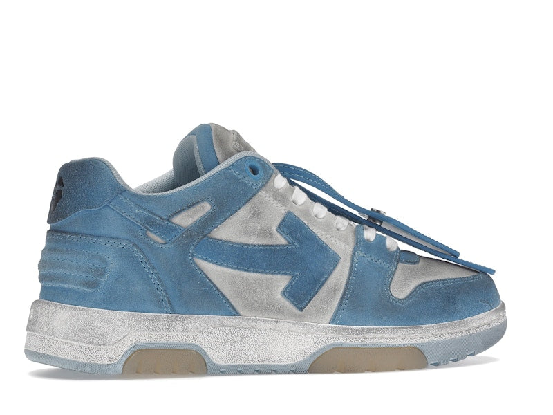 OFF-WHITE OOO Low Out Of Office Suede White Light Blue