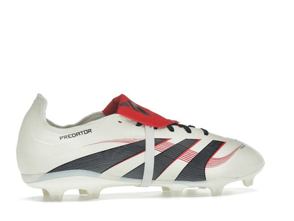 adidas Predator League Fold-Over Tongue FG/MG Off White Core Black Pure Ruby