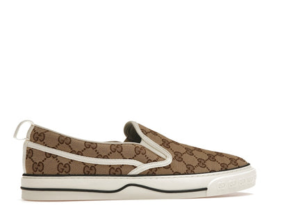 Gucci Tennis 1977 Slip On Beige Ebony