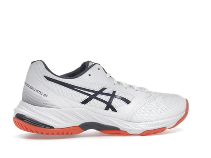 ASICS Netburner Ballistic FF 3 White Indigo Fog