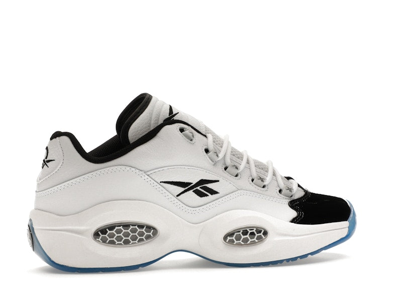 Reebok Question Low White Black Toe