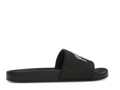 Balenciaga City Pool Slide Paris Black