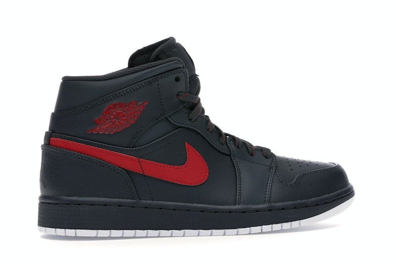 Jordan 1 Retro Mid Anthracite Gym Red