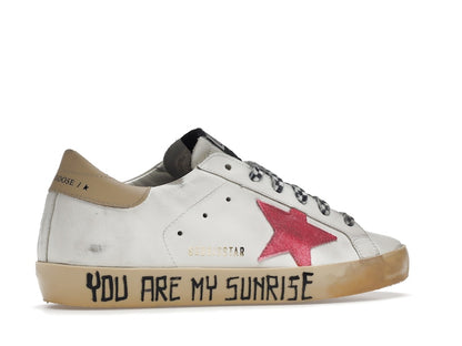 Golden Goose Super-Star You Are My Sunrise White Red (Women's)