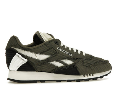 Reebok Classic Leather Pump Market Army Green