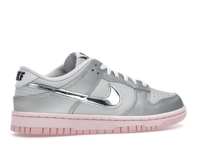 Nike Dunk Low LX Metallic Silver Pink Foam (Women's)