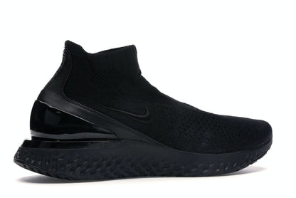 Nike Rise React Flyknit Triple Black