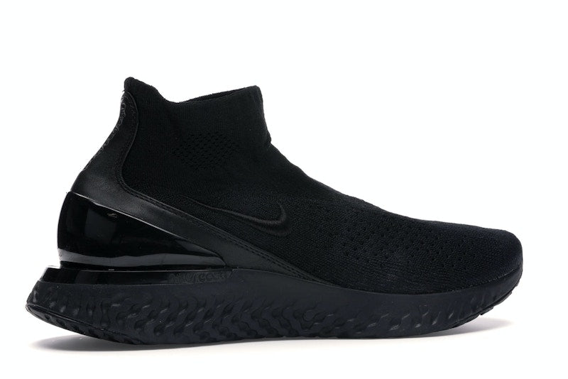 Nike Rise React Flyknit Triple Black