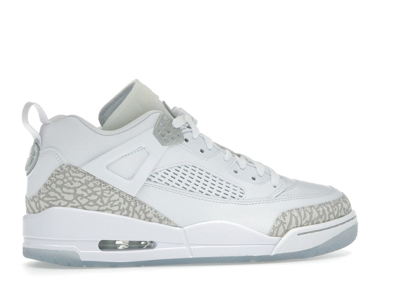 Jordan Spizike Low White Metallic Silver Barely Blue Neutral Grey