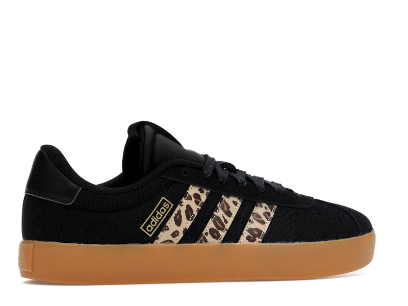 adidas VL Court 3.0 Black Leopard (Women's)