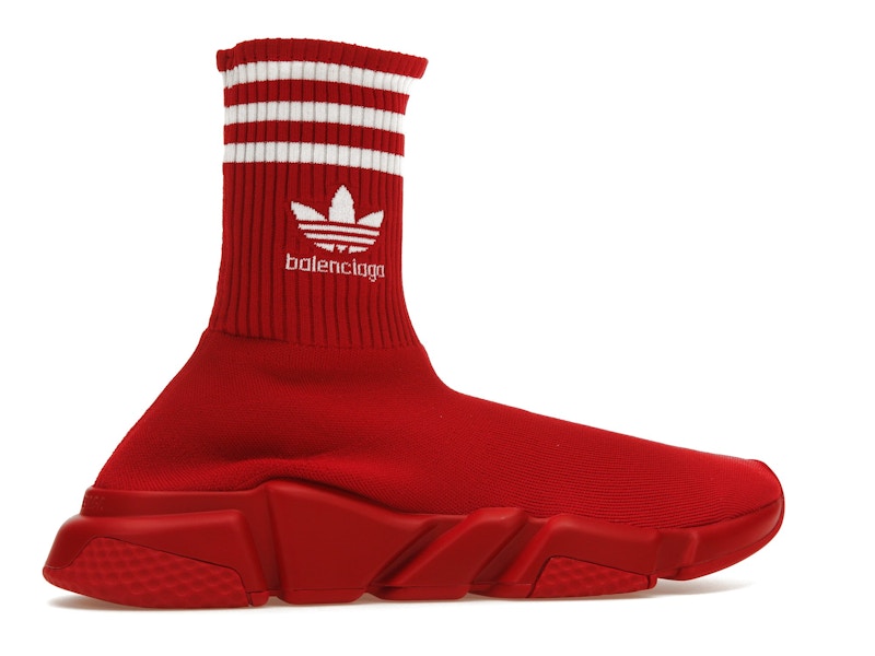 Balenciaga x adidas Speed Trainer Red White