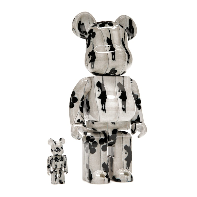Bearbrick Flying Balloons Girl 100% & 400% Set