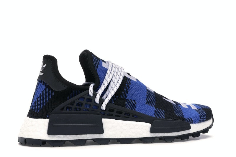 adidas NMD Hu Pharrell x BBC Blue Plaid