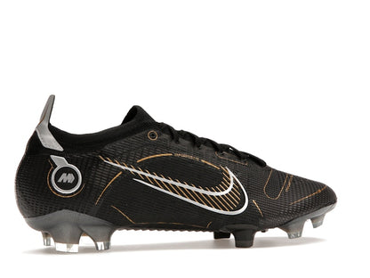 Nike Mercurial Vapor 14 Elite FG Black Metallic Silver Cave Stone Metallic Gold
