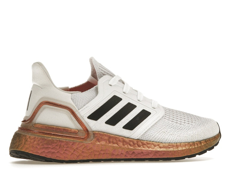 adidas Ultra Boost 20 White Signal Pink (Women's)