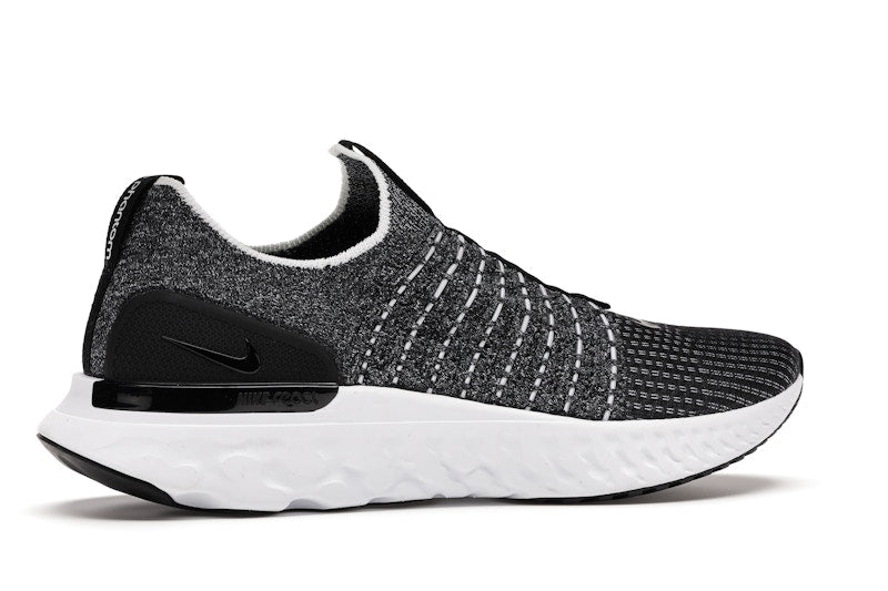 Nike React Phantom Run Flyknit 2 Black White Blend