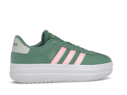 adidas VL Court Bold Preloved Green Pink Spark Ivory (Women's)