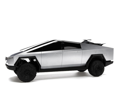 Hot Wheels x Tesla Cybertruck 1:10 Scale RC Car (2021 Version w/ Cyberquad)