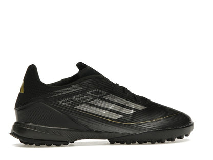 adidas F50 League Turf Core Black Iron Metallic Gold Metallic