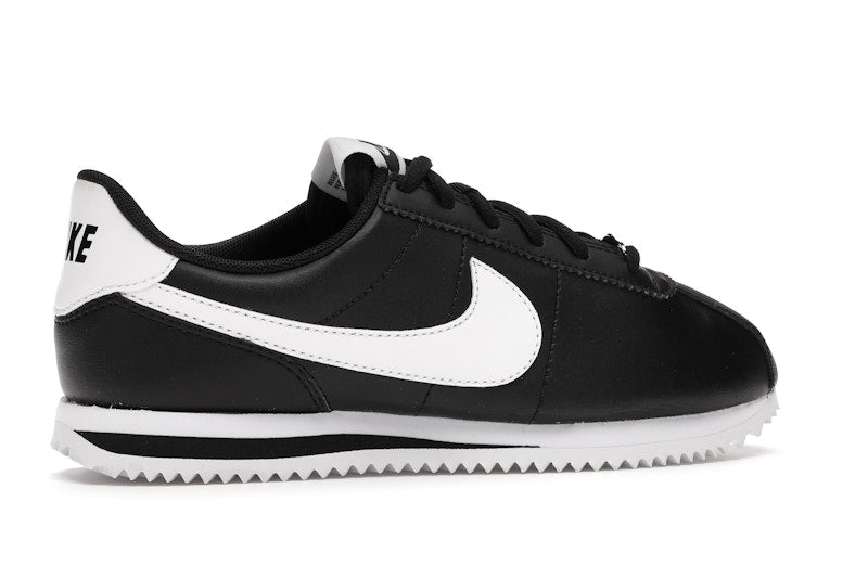 Nike Cortez Basic Leather Black White (GS)