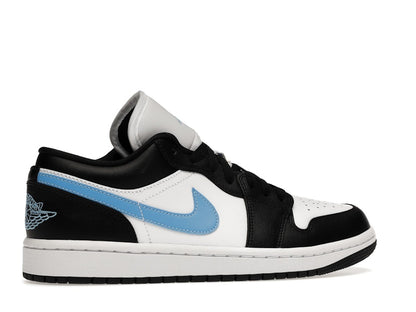 Jordan 1 Low Black University Blue White (Women's)