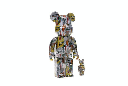 Bearbrick Jean-Michel Basquiat 100% & 400% Set Multi