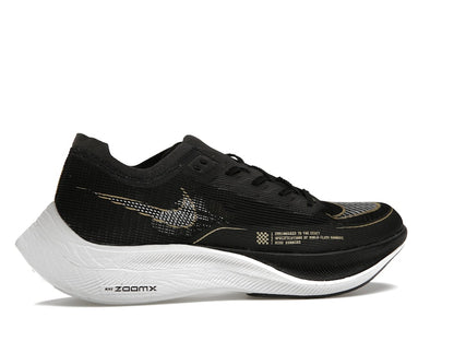 Nike ZoomX Vaporfly Next% 2 Black Metallic Gold Coin