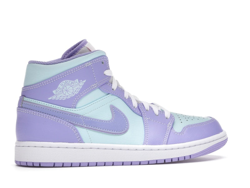 Jordan 1 Mid Purple Aqua