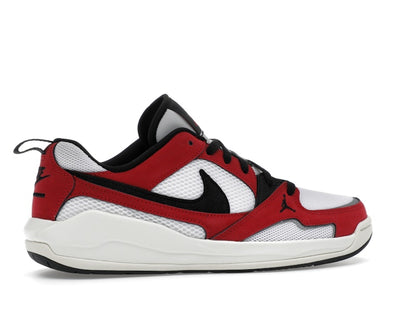 Jordan CMFT Era White Varsity Red Sail Black