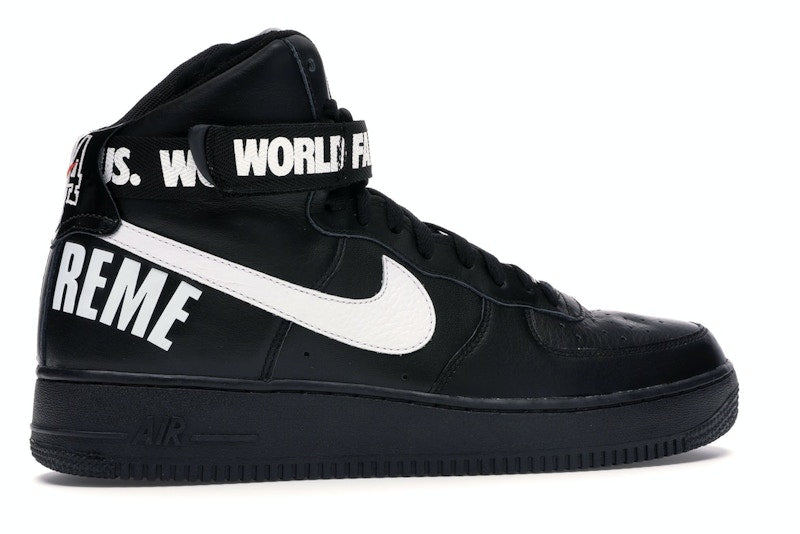 Nike Air Force 1 High Supreme World Famous Black