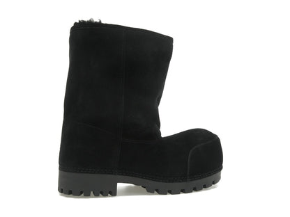 Balenciaga Alaska Low Boot Black Suede
