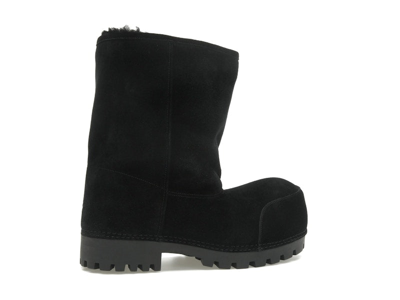Balenciaga Alaska Low Boot Black Suede