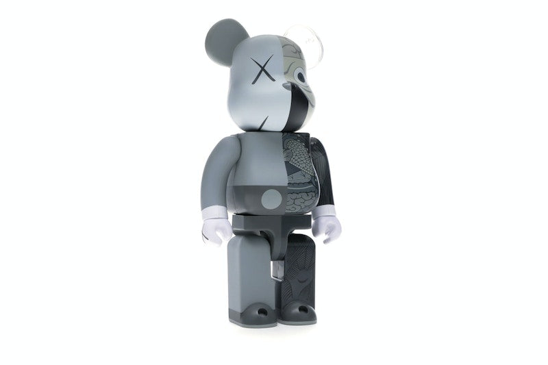 KAWS Bearbrick Dissected 400% Grey