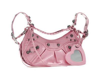 Balenciaga Le Cagole Shoulder Bag XS Pink