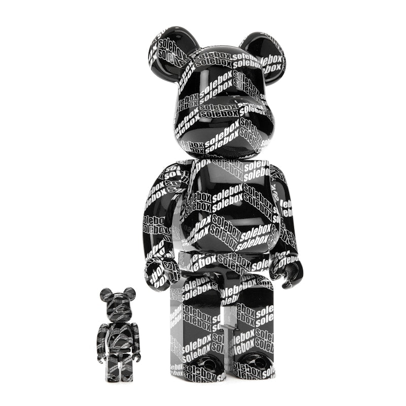 Bearbrick x Solebox Pattern 100% & 400% Set