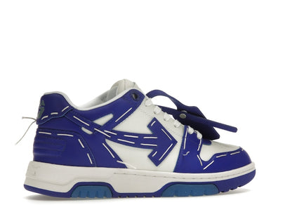 OFF-WHITE Out Of Office Sartorial Stitching White Dark Blue (Women's)