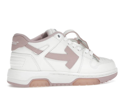 OFF-WHITE Out Of Office OOO Low Tops White Pink (Women's)