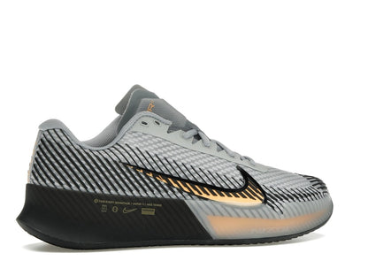 Nike Court Air Zoom Vapor 11 Clay Wolf Grey Laser Orange