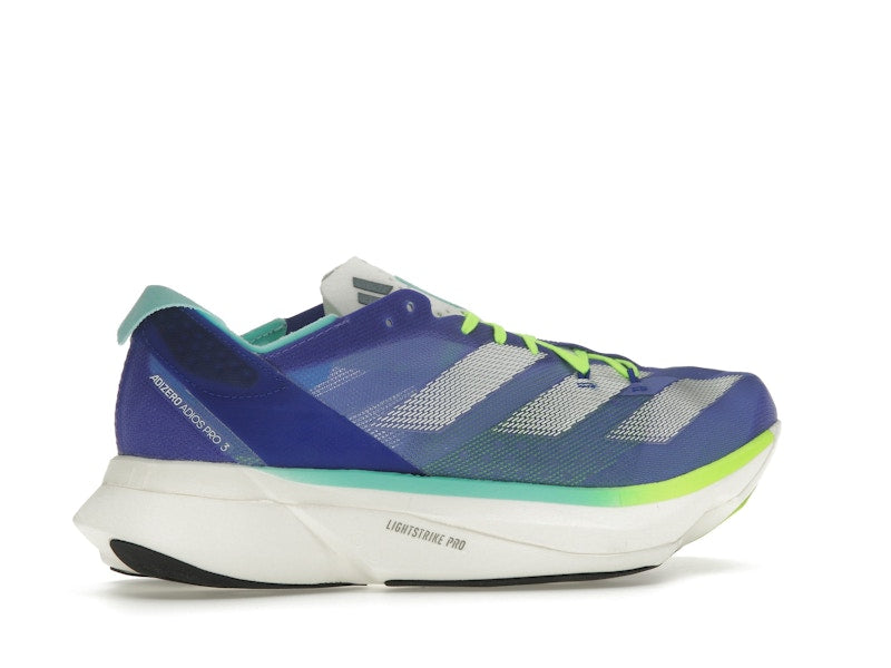 adidas Adizero Adios Pro 3 Cobalt Blue Zero Metalic Lucid Lemon (Women's)