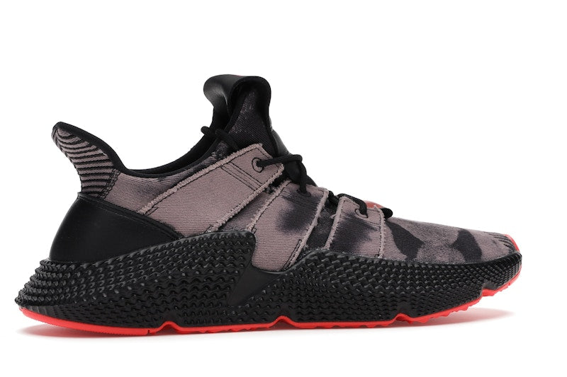 adidas Prophere Bleached Black Solar Red