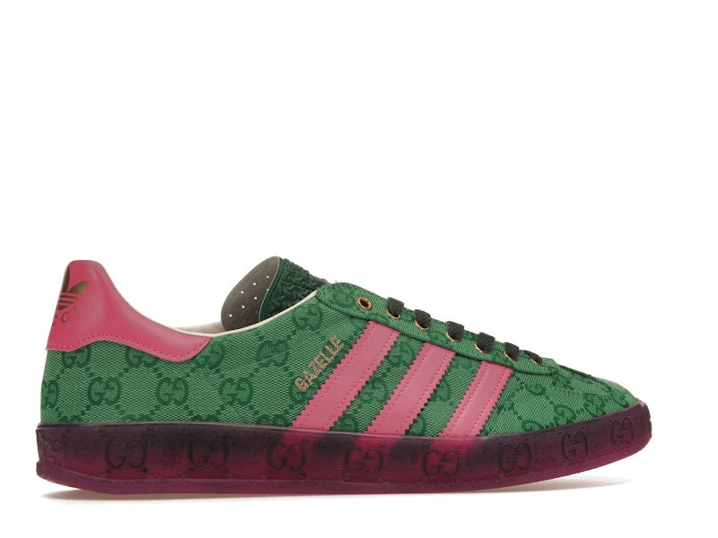 adidas x Gucci Gazelle Green GG Monogram (Women's)