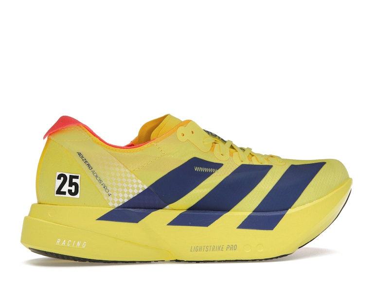 adidas Adizero Adios Pro 4 Yellow Navy