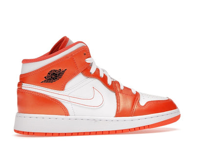 Jordan 1 Mid Metallic Orange (GS)