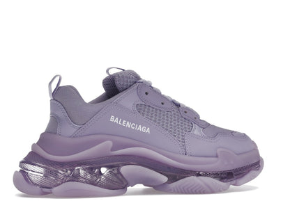 Balenciaga Triple S Clear Sole Purple (Women's)
