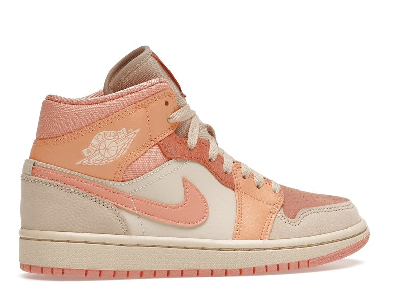 Jordan 1 Mid Apricot Orange (Women's)