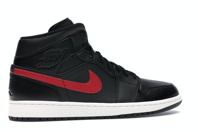 Jordan 1 Retro Mid Black Team Red