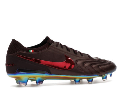 Nike Tiempo Legend 10 Elite Luxe FG Montebelluna Leather Port Wine