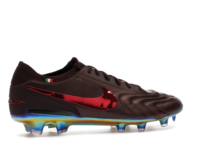 Nike Tiempo Legend 10 Elite Luxe FG Montebelluna Leather Port Wine